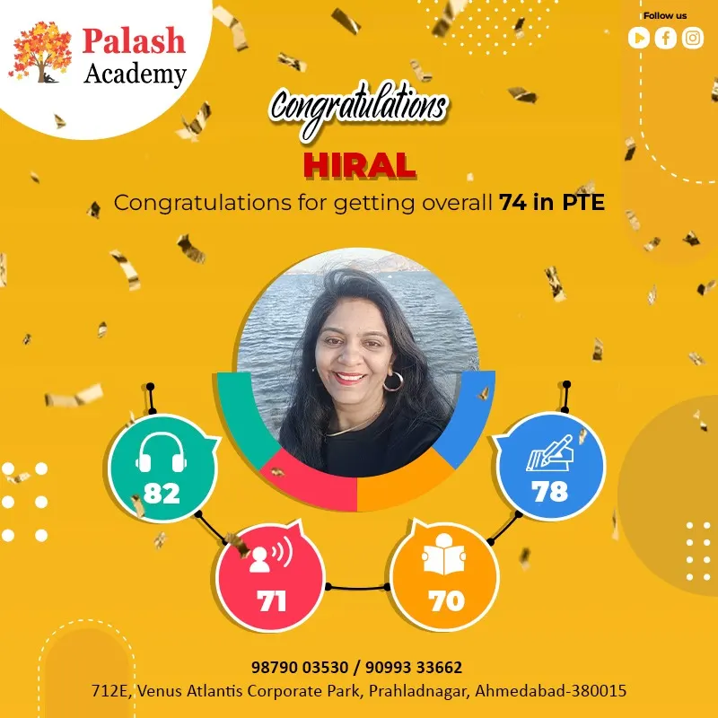 Hiral — PTE — Overall 74