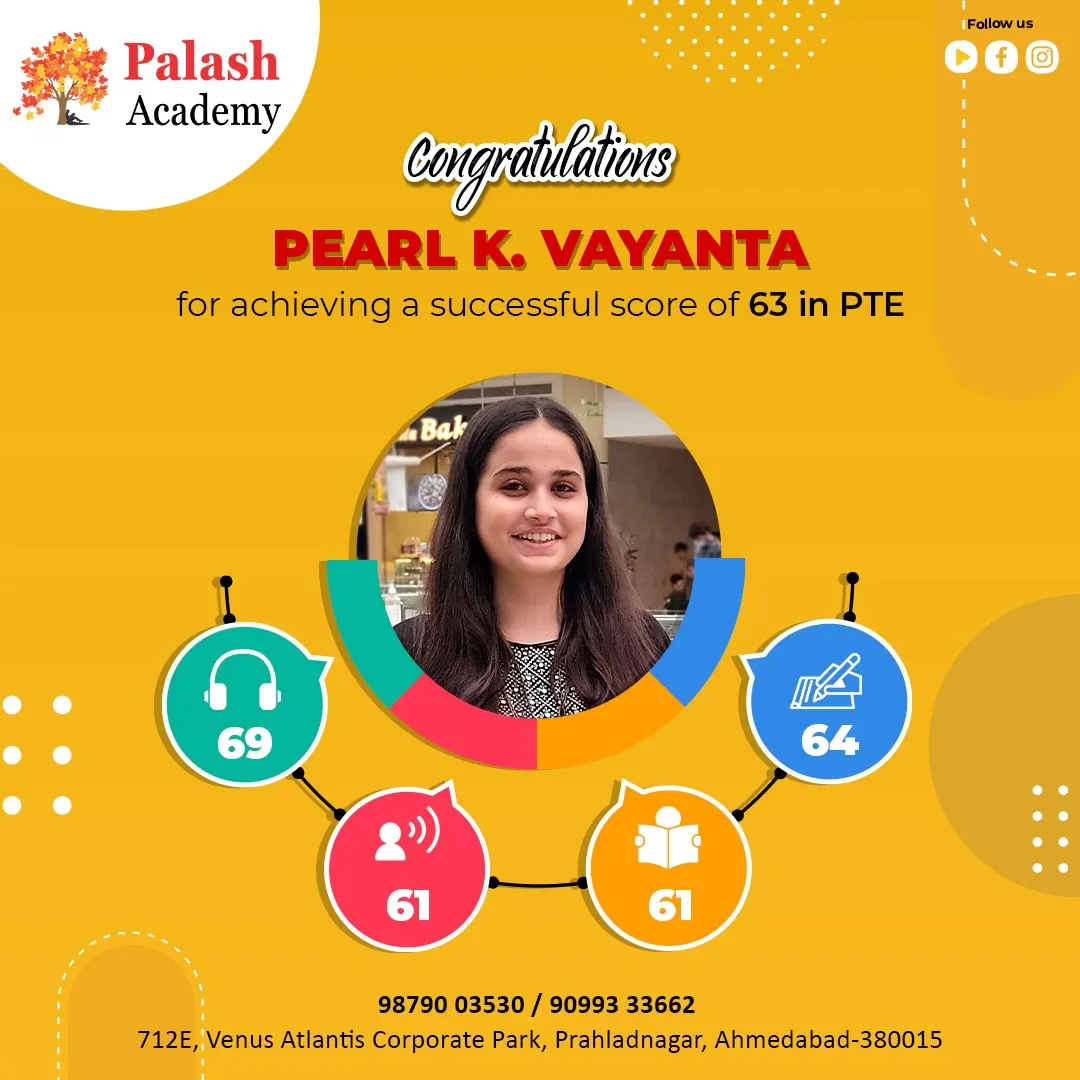 Pearl K. Vayanta — PTE — Overall 63