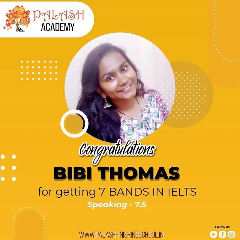 Bibi Thomas — IELTS — Overall 7 Bands